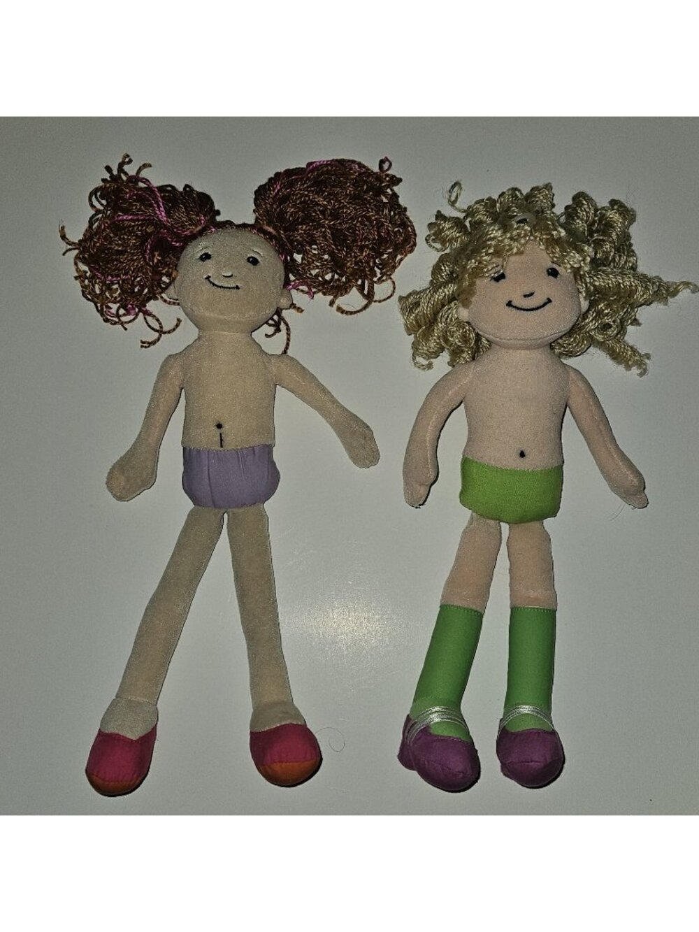 Britta Selia Groovy Girl Doll Lot Nude 12" Stuffed Toy Manhattan Blonde Red Hair